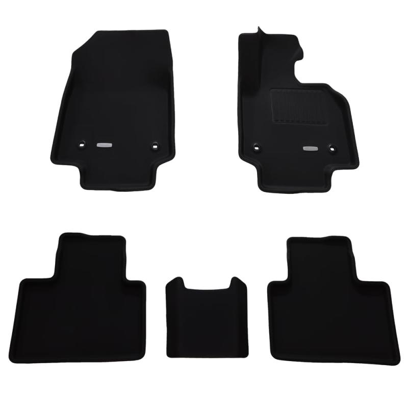 クラッツィオ(Clazzio) フロアマット 立体タイプ 1台分セット レクサスRX R4(2022)/12~ NEWラバータイプ ブラック ET-1448【5EETB1448K】