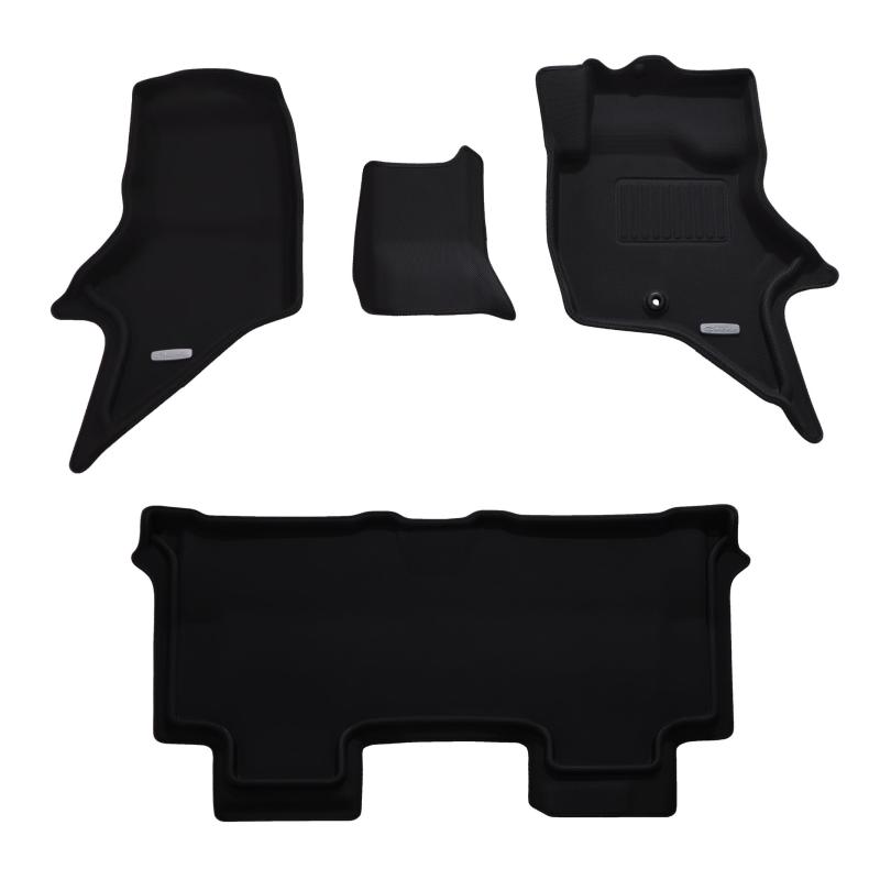 クラッツィオ フロアマット 立体タイプ 1台分セット エブリイ DA17V JOIN/JOINターボ AT/AGS車 NEWラバータイプ ブラック ES-6034 【5EESB6034K】