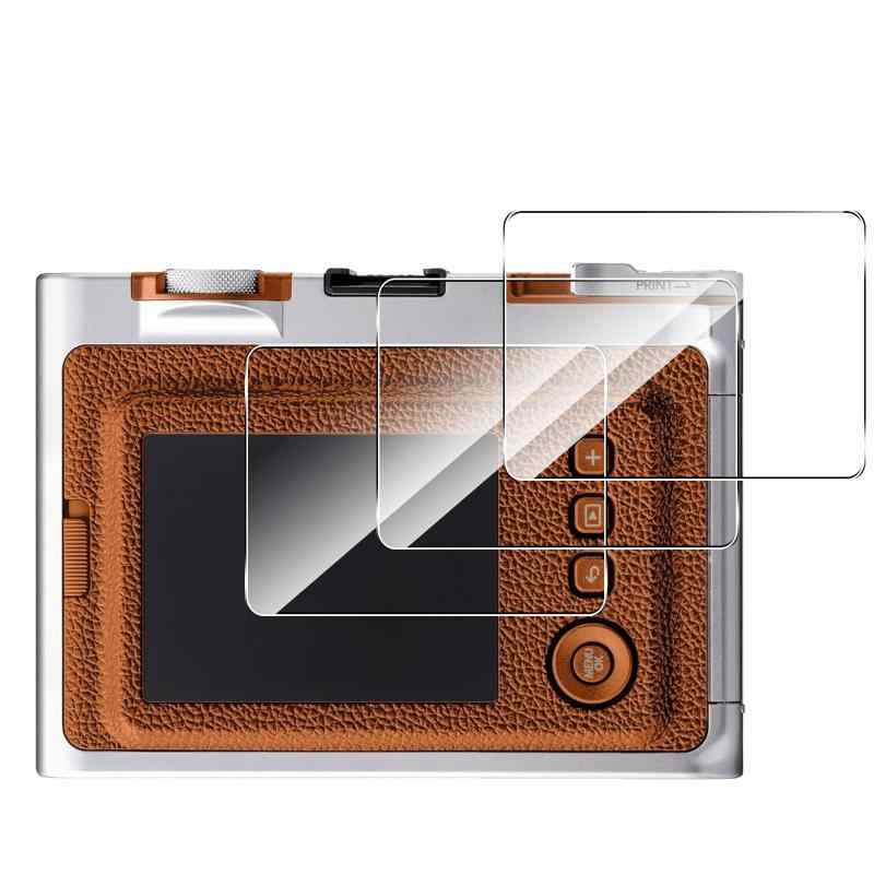 【3枚入り】対応 Instax Mini Evo カメラフィルム 強化ガラス 日本旭硝子製 Greerass 保護フィルム 硬度9H 超高透過率 傷つけ防止 疎水疎油 指紋·汚れ防止 HDビジョン 全面保護 耐衝撃 飛散防止 高【対応機種】For Instax Mini Evo。発注時に型番が正しいかどうかをきちんとチェックし、発注ミスや無用な迷惑をかけないようにお願いします。【高硬度9H ・飛散防止】日本旭硝子材料を使用し、沖撃に強く、落下、摩擦、沖撃でも簡単には割れません。沖撃を最小限に抑え、画面の破損を抑え、画面をスクラッチから保護します。【高いタッチ感度】この液晶保護膜は極めて薄く透明度が高いため、液晶画面の鮮明度に影響しません。操作は快適で滑らかです。ドラマを見てもゲームをしても、とても快適な体験ができます。【指紋防止·撥水撥油】指紋がつきにくく、油分や水分の重い汚れがついても、拭くだけで拭き取れます。画面に多くの痕跡を残すことなく、見た目に影響を与え、いつでも高精細な映像を楽しむことができます。【簡単貼り付け·気泡ゼロ】装着手順は簡単で、強化ガラスフィルムは自働吸着コーティングを使用しており、スクリーンに保護フィルムを軽く押して気泡が立ちにくく、初心者でも簡単に貼ることができます。