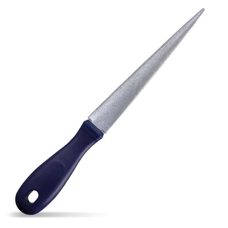 貝印 KAI ダイヤモンドシャープナー 研ぎ棒 スティックタイプ シャープナー AP0540サイズ:265×33×21mm重量:140g素材・材質:本体=炭素鋼(表面ダイヤモンド粒子)、ハンドル=ポリプロピレン・エラストマー樹脂(耐熱温度100度)生産国:中国ブランド:貝印(KAI CORPORATION)
