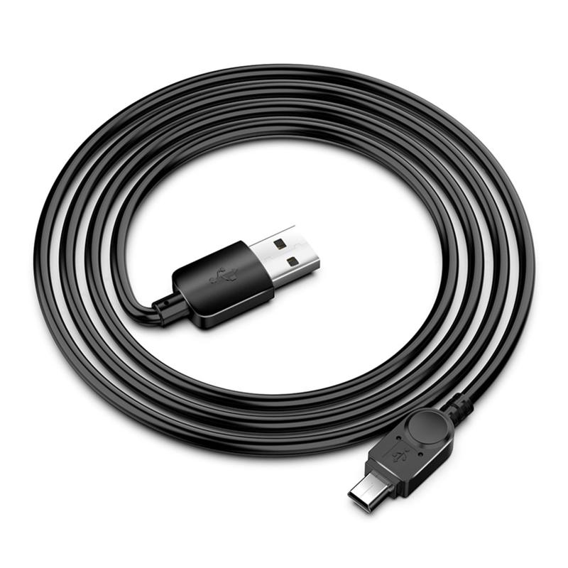 USB miniB ケーブル USB 2.0高速転送 曲げに強く 破損しない 耐久性 耐干渉性と安定した伝送 PS3 コントローラー/ドライブレコーダー/HDD/GPS などに対応 (USB-Aオス - Mini USBオス)