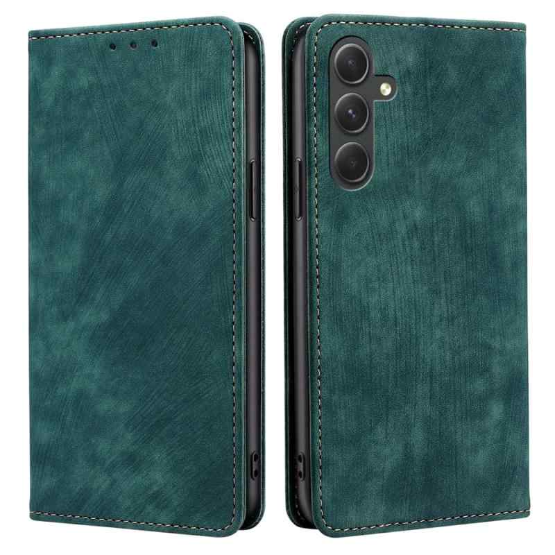 Rakuten - AiMaoo Samsung Galaxy A54 5G SC-53D SCG21 対応 ケース 防塵 耐衝撃 傷つけ防止 軽量 手作り PUレザー カード収納 RFID磁気防止 マグネット スタンド機能 ケース 手帳型 Galaxy A54 5G 用