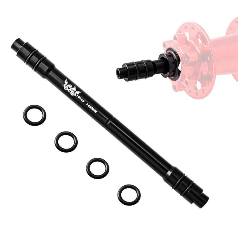 HOUSON 自転車スルーアクスルアダプター、マウンテンバイク自転車リアハブ用自転車スルーアクスルクイックリリース変換アダプター 12 mm アクスルから 9 mm / 142 mm へ