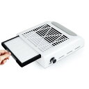 GOWTHHRT ネイルダスト集塵機 卓上集塵機 ネイルダスト集塵器 ネイルダストコレクター ネイルダスト 集塵機 80W AC100-240V ネイル掃除機 ネイル機器 ネイルケア用 清掃簡単 お手入れ簡単 低騒音