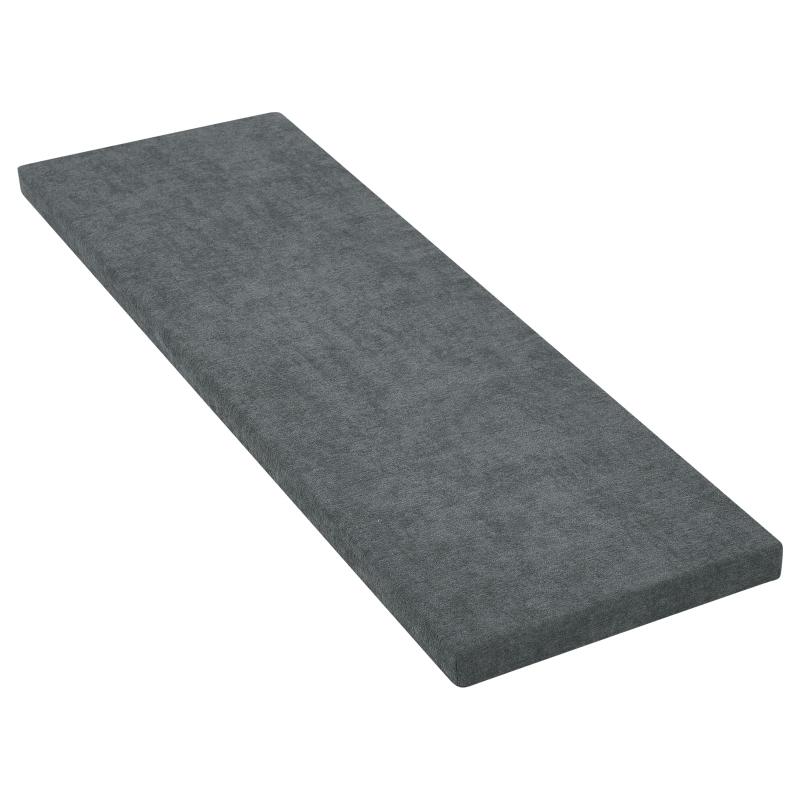 GOFORIT 長座布団 クッション 長方形 座布団 長い 40*120cm 低反発+高反発 ソファー クッションマット 低反発 お昼寝座布団 ごろ寝 マット