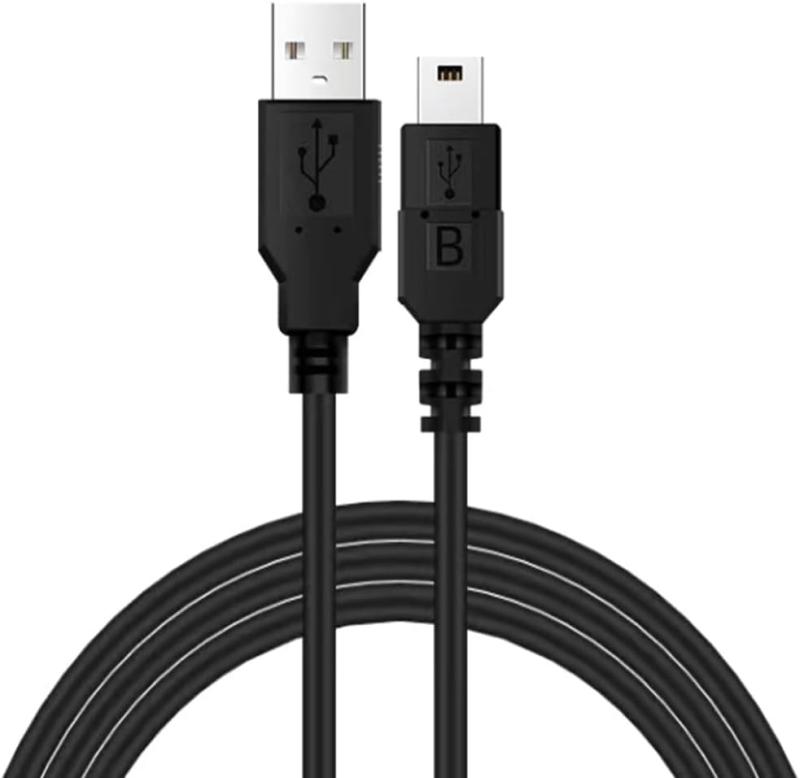 PS3 コントローラー PS3充電コード USB2.0 Aオス-miniBオス コントローラー ケーブル microUSB充電/データケーブル 急速充電 コード 1.8m