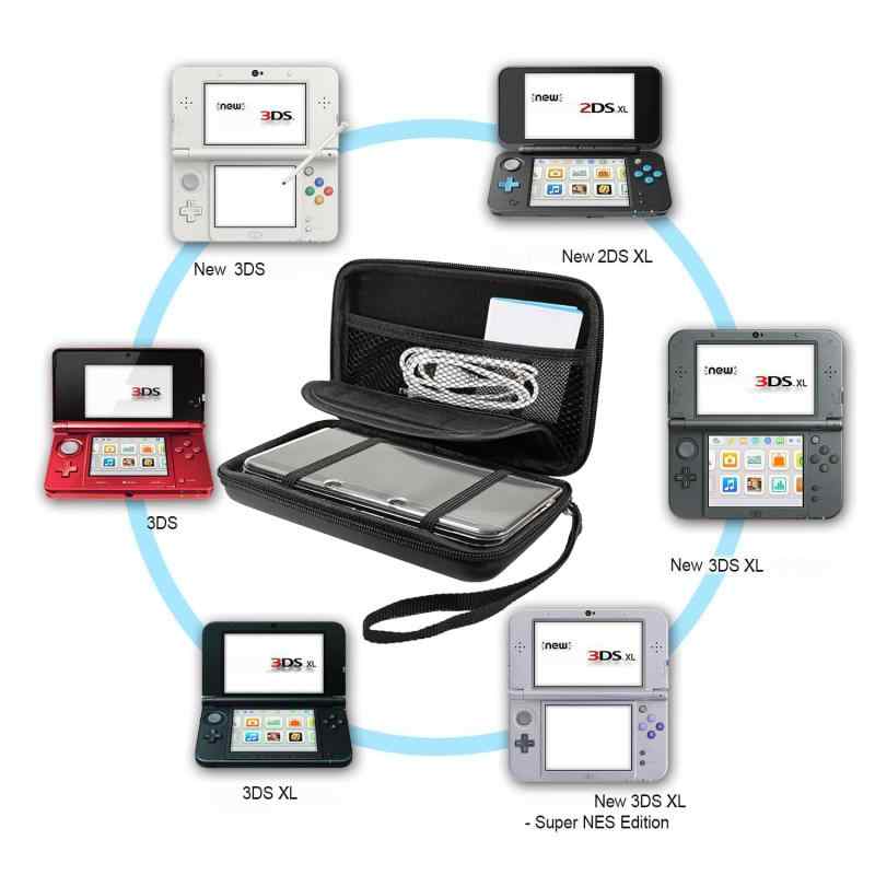 PGRTYOF 3DS 収納ケース、NEW3DS XL、NEW3DS LL、3DS XL、3DS LL対応収納ケース (青)