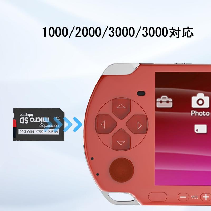 Iesooy Memory Stick Adapter for PSP MicroSD to Memory Stick PRO Duo MagicGate Card PSP Camera Handycam