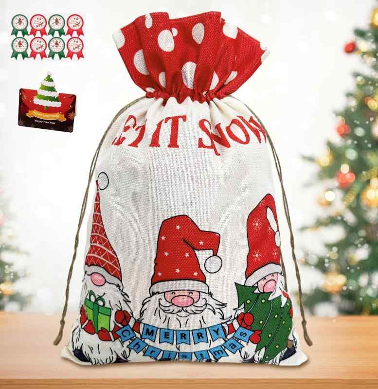 GOKEI クリスマス ギフトバッグ 30×50cm プレゼント用 ラッピング 袋 ラッピング用...