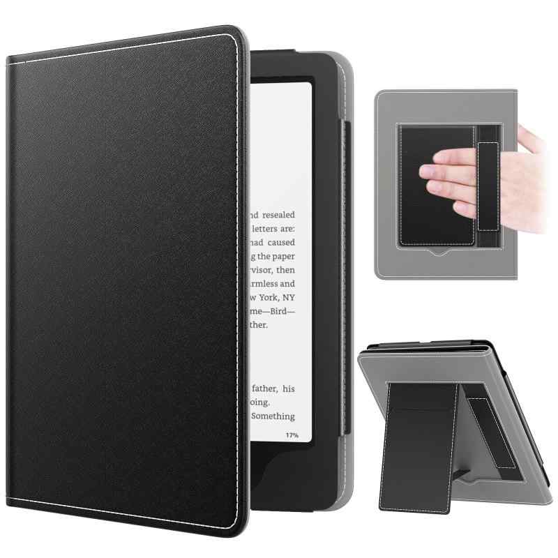 MoKo Kindle Paperwhite 2024/2021 カバー 第12/11世代 7/6.8インチ専用保護カバー Kindle Colorsoft 第1世代 2025 7インチ用全面保護..