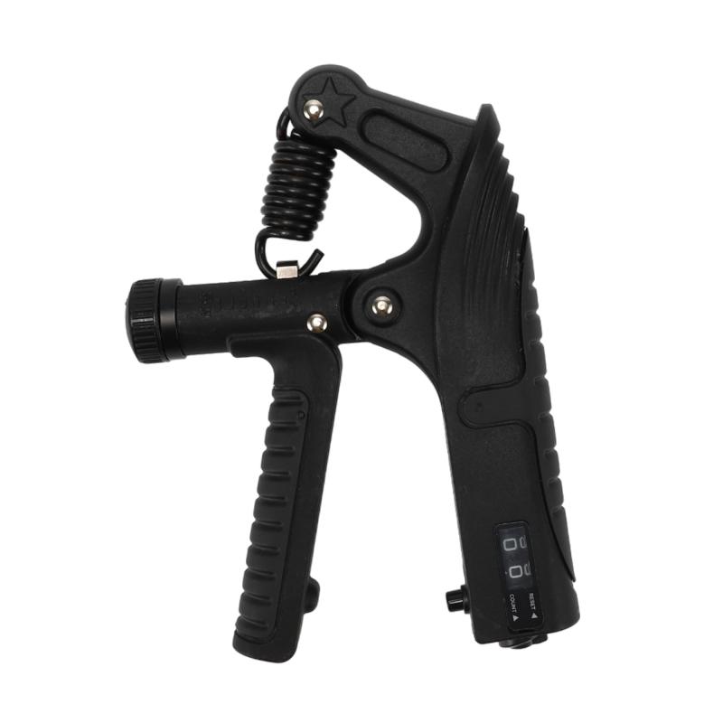 CAPASTEC ハンドグリップ ウンター付き 握力トレーニング 10-120kg 負荷調整可能 リハビリ 筋トレ 握力強化 握力トレーナー