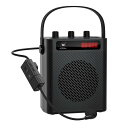 W Winbridge 30W ポータブル拡声器 ハンズフリー拡声器 スピーカーセット マイク付き PAシステム 拡声器 ヘットセット 録音/USB/AUX入力...