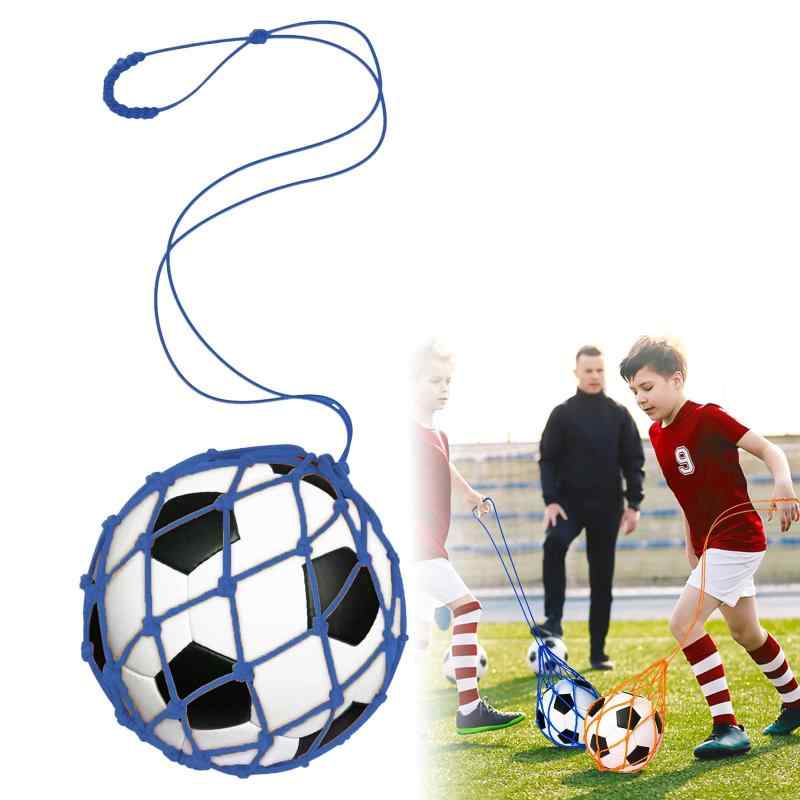 HanaHaul ボールネット サッカーボール入れ サッカーボール ネット リフティング練習 トレーニング用ボールバッグ （持ち手80cm）学校 部活 試合 練習 収納 バレーボール/バスケットボール用