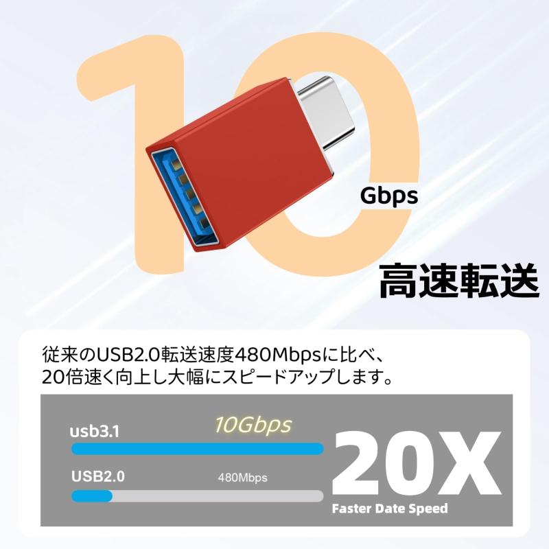 USB Type-C 変換アダプタ USB タ...の紹介画像3