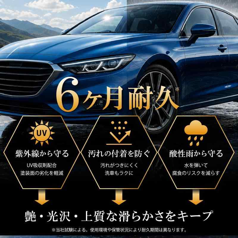SurLuster(シュアラスター) ゼロプレミアム 280ml ガラス系コーティング 約6ヶ月耐...