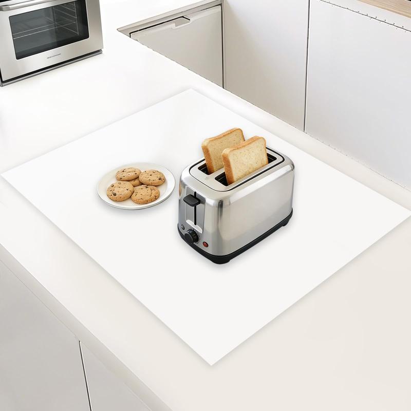 PakOne 調理台保護マット クッキングマット 特大シリコーンマット キッチンカウンタープロテクターマット 特大90×60cm 厚さ2mm 作業台保護 調理台保護シート 耐熱260℃ 耐冷-60℃ 滑り止め 傷防