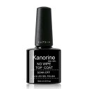 KANORINE ジェルネイル トップコート 長持ち、拭き取り不要 ,ノンワイプトップコート,高級 uv/led No Wipe Top Coat 最上級の艶 10ml