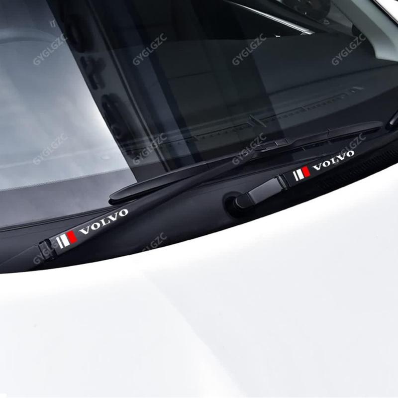 V60 XC40 V90 XC60 XC90 ステッカー 車 バイク デカール シール 車 ワイパー ドアハンド ドアミラー サイドウィンドウ ボディ 車内アクセサリー などに適用 防水ステッ 4枚セット 左右2枚ずつ