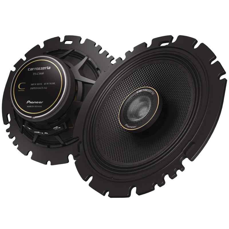 樂天商城 - Pioneer スピーカー TS-C1640 16cm カスタムフィットスピーカー コアキシャル 2ウェイ ハイレゾ対応 カロッツェリア