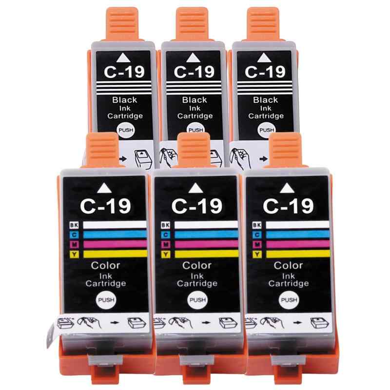 【BAALAND】キャノン BCI-19 互換インクカートリッジ