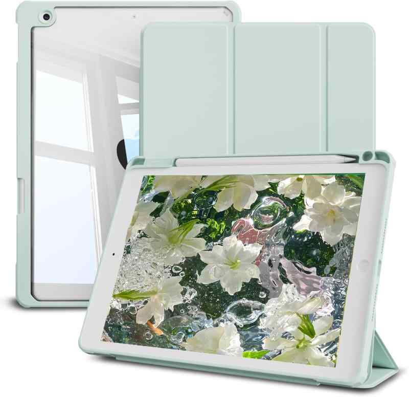 SONY - KTGGHG iPad 10.2 第9/8/7世代 (2021/2020/2019年)ケース 透明バックカバー lc-14073