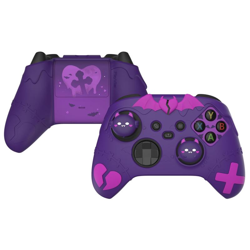 PlayVital Gothic Imp Series Xbox Series X &amp; Sコントローラー対応用可愛いシリコンカバー、滑り止めグリップシリコンカバー、Xbox Coreコントローラー対応用シリコン保護カバー、プロテクトカバー