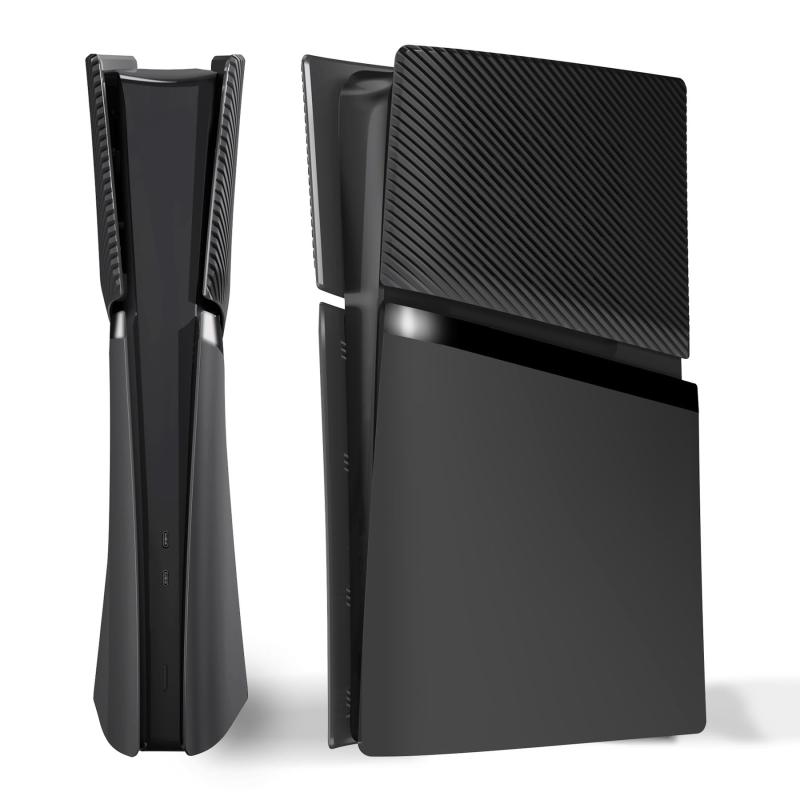 eXtremeRate eXcover ps5 Slim デジタル版対応 交換用外装カバーセット（上下カバー+通気孔付きサイドパネル＆バックプレート）
