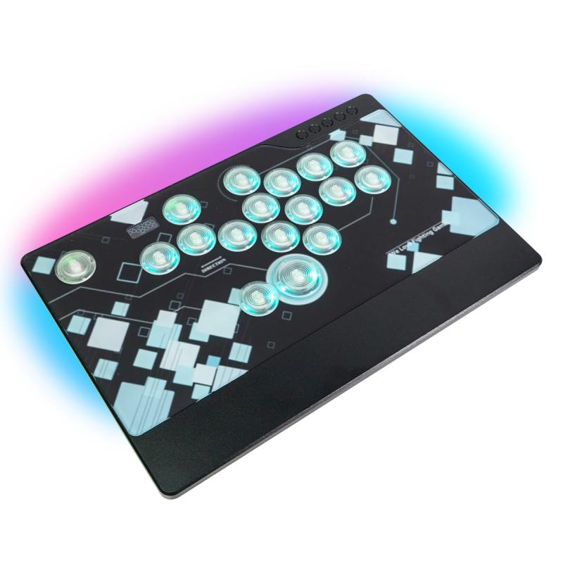 TIKITAKA FTG M3 レバーレスコントローラー 0.5mmの超速発動霞軸 アルミニウム合金フレーム SF6 ストリートファイター専用ゲームコント..