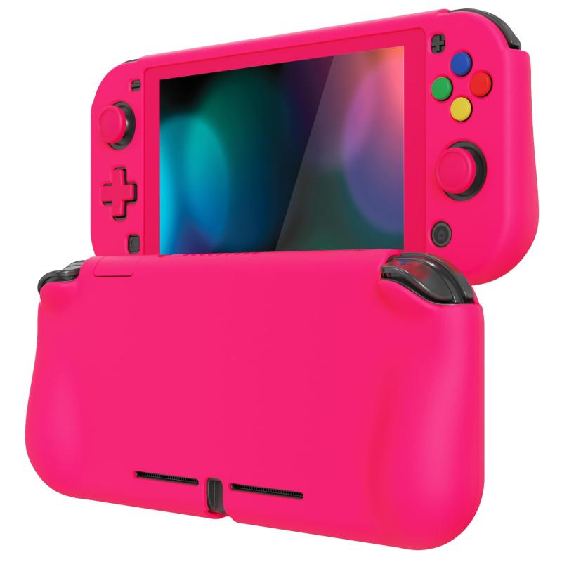 PlayVital ZealProtect Nintendo Switch Liteに対応用保護シェル、Switch Liteに対応用人間工学に基づいたデザインしたハードシェル、シェル＆グラスフィルム＆サムライカバー＆ボタンキャップは付属し