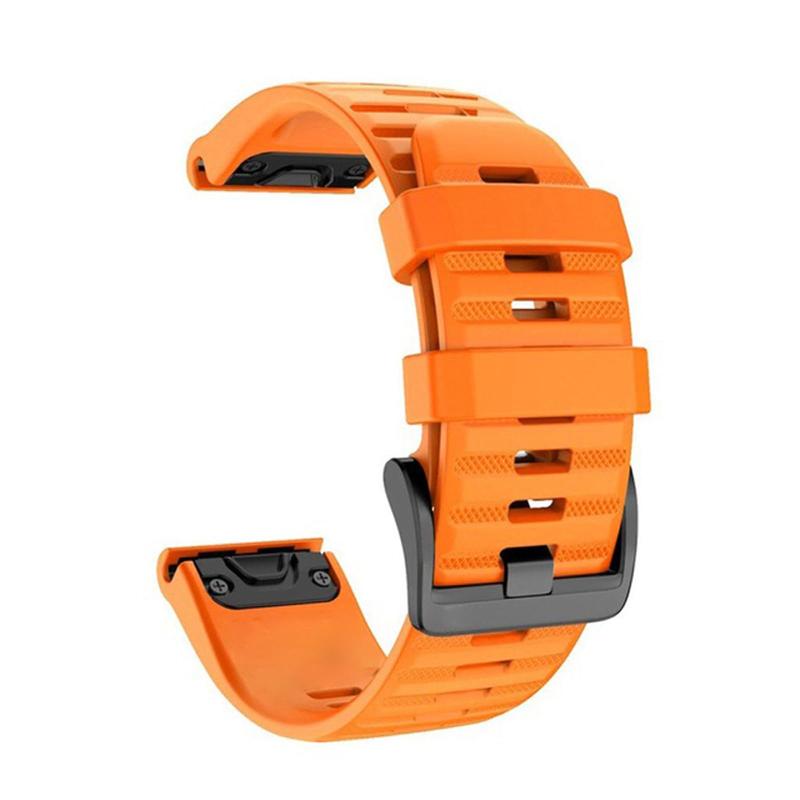 [SQHYWJ] 20mm 22mm 26mm シリコンウォッチバンド 替えベルト はに適合 GARMIN(ガーミン) Fenix 8 / Fenix 7X / Fenix 6X / Fenix 5X /Fenix 7/6/5 用 交換 ベルト クイック