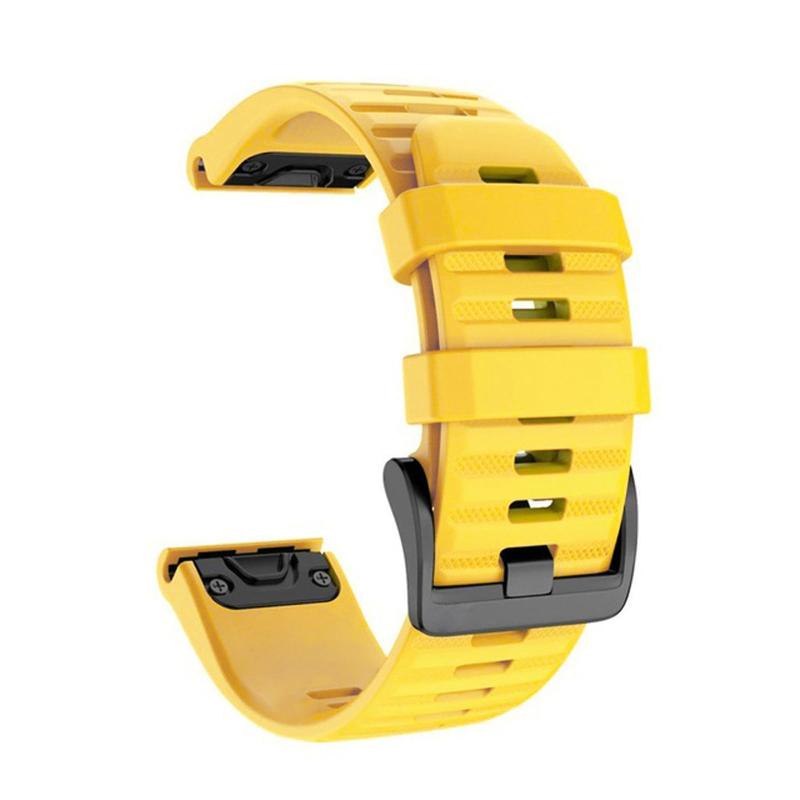 [SQHYWJ] 20mm 22mm 26mm シリコンウォッチバンド 替えベルト はに適合 GARMIN(ガーミン) Fenix 8 / Fenix 7X / Fenix 6X / Fenix 5X /Fenix 7/6/5 用 交換 ベルト クイック