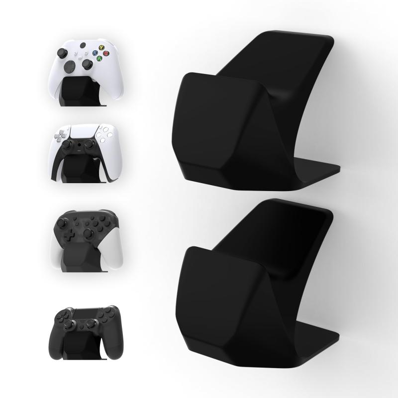 Rakuten - PlayVital ps5やps4コントローラー対応用ゲームコントローラースタンド、Xbox Series X/S コントローラーやSwitch Pro コントローラー対応用ディスプレイスタンドホルダー、コントローラー対応用収
