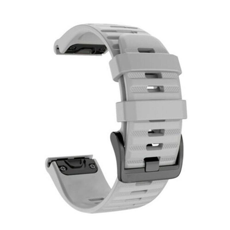 [SQHYWJ] 20mm 22mm 26mm シリコンウォッチバンド 替えベルト はに適合 GARMIN(ガーミン) Fenix 8 / Fenix 7X / Fenix 6X / Fenix 5X /Fenix 7/6/5 用 交換 ベルト クイック