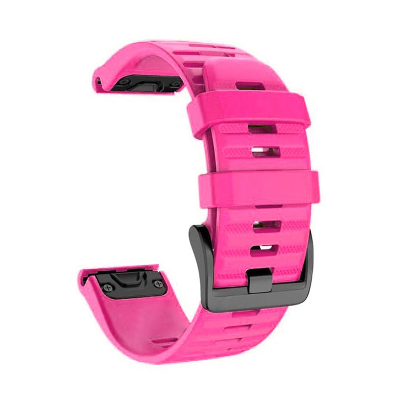 [SQHYWJ] 20mm 22mm 26mm シリコンウォッチバンド 替えベルト はに適合 GARMIN(ガーミン) Fenix 8 / Fenix 7X / Fenix 6X / Fenix 5X /Fenix 7/6/5 用 交換 ベルト クイック