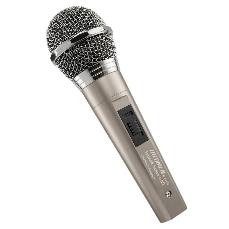 Talomen L52 有線 マイク XLR 硬質金属ダイナミック ボーカル マイク 単一指向性 歌唱用 舞台用 パーティー用 スピーチ用 カラオケマシン/スピーカー/アンプ/ミキサー対応 6.35mmプラグ XLRケーブ🏆‌プロ級音質 - カーディオイド指向性＆高SPL対応‌ Talomen L52 ワイヤードダイナミックマイクは、カーディオイド指向性キャプチャパターンを搭載し、最大120dBの音圧レベル（SPL）に対応。低インピーダンスと高感度を備え、ボーカル・スピーチ・ライブ歌唱用のクリアで歪みのない音質を実現。🏆‌全金属造り - グリップ付きローズゴールドマイク‌ Talomen L52 ワイヤードダイナミックマイクは、強靱な亜鉛合金で仕上げられたボディに金色メッキを施しています。衝撃や摩耗に強い設計で、耐久性に優れます。DJ用マイクボディは、ステージやスタジオ、屋外公演など長時間の使用でもしっかりと握れ、プロフェッショナルから初心者まで信頼できる手持ちマイクとして最適です。🏆‌標準サイズ - 万能スタンド対応‌ このXLRマイクは、標準サイズのバレルを採用し、ほとんどのマイクスタンドやホルダーに簡単に取り付け可能。ライブ歌唱、ストリーミング、パブリックスピーキング、スタジオ録音など、多様な用途に最適です。🏆ダブルXLRケーブル付属 - 6M＆2M オプション‌ 本製品には高品質のXLRケーブル（6Mと2M）がセットで付属。ミキサー、オーディオインターフェース、アンプ、スピーカー、KTVシステムなど多彩な機器に柔軟に接続可能。プラグアンドプレイ対応で、即座にマイクセットアップが可能です。🏆‌広範な対応機種 – スタジオ、歌唱、他多様な用途向け‌ ポッドキャスト、ライブパフォーマンス、プレゼンテーションなど、あらゆるシーンに対応。ワイヤードマイクはスピーカー、ミキサー、アンプ、PAシステムなどと互換性が高く、DJやミュージシャン、コンテンツクリエイターに向けた万能カラオケマイクです。