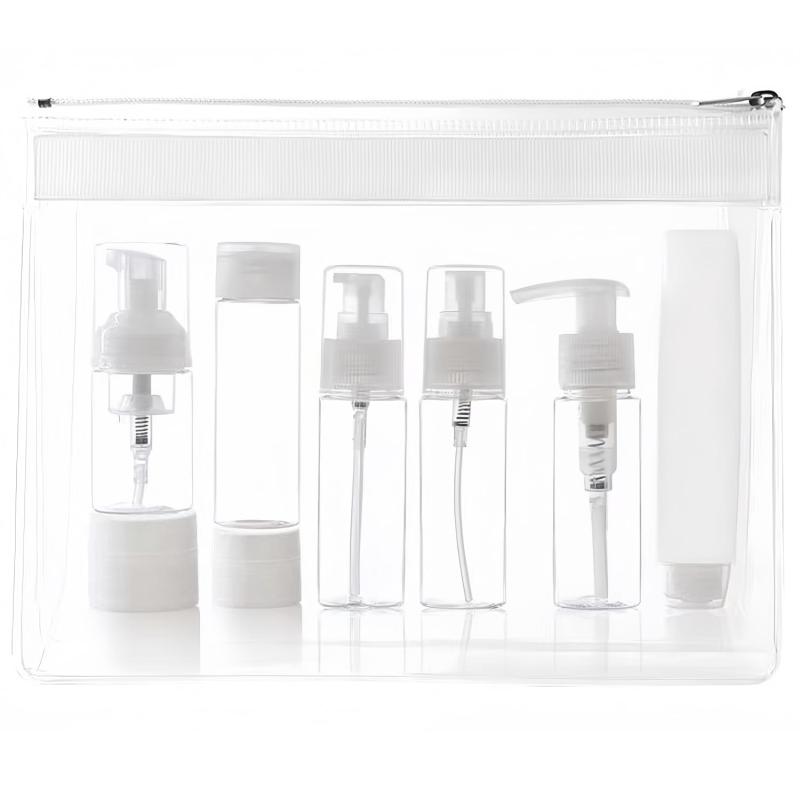 トラベルボトル トラベルセット 8個 小分けボトル 詰め替え容器 旅行用セット トラベルアクセサリー シ..