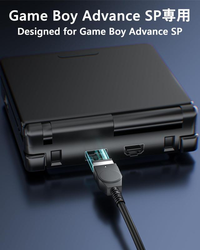 GBA SP用 USB充電ケーブル - 1.2m 長さ、純銅線とエコPVC素材 (1) 3
