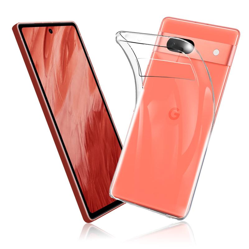 Rakuten - FOR Google Pixel 7a 互換性のある用のケース Google Pixel 7a 用のカバー クリア TPU 透明保護 ソフト シリコンケース 薄型 落下防止 衝撃吸収 耐衝撃 柔らかい手触り クリア 全面保護カバー PCduoduo