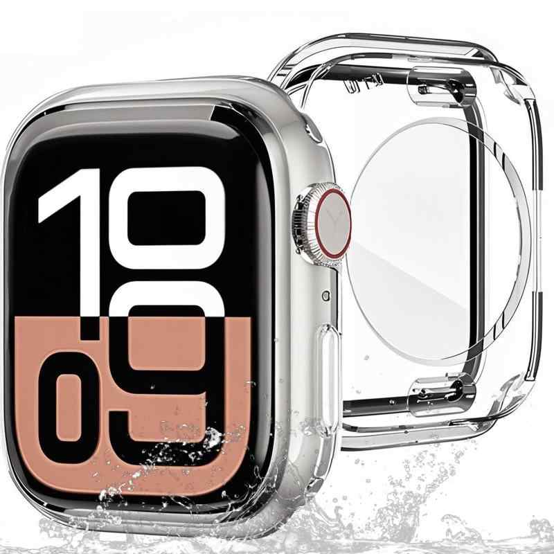 樂天商城 - [2 in 1全周保護] Apple Watch カバー Series SE2/SE/6/5/4 44mm 対応 UIUIKA アップルウォッチ用 ケース 360°全面防水 一体型 新デザイン Apple Watch ケース対応 全面保護 超薄型 装着簡