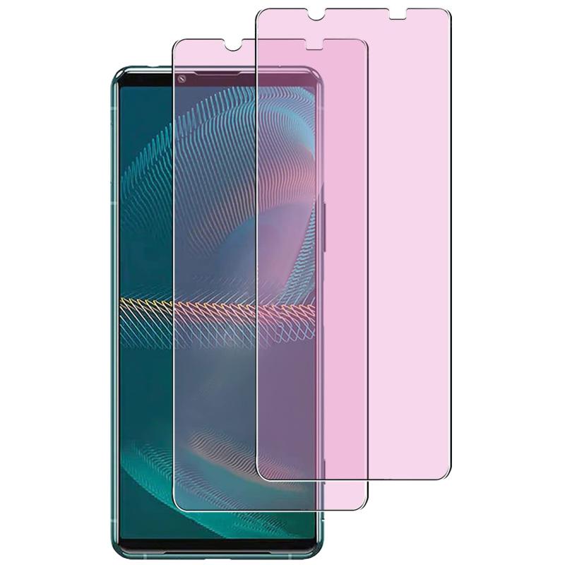 樂天商城 - 【ブルーライトカット】 Xperia 5 III 用 ガラスフィルム ブルーライト SO53B SOG05 フィルム エクスペリア5マークIII 強化ガラス 保護フィルム 高透過率/指紋防止/気泡ゼロ/貼り付け簡単/2枚セット