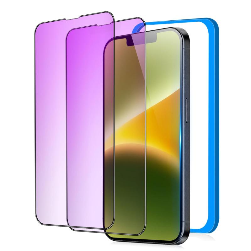 樂天商城 - 【ブルーライトカット】 iPhone17e / iPhone16e / iPhone 14 / iPhone 13 Pro/iPhone 13 用 ガラスフィルム ブルーライト アイフォン 17e /16e / 14 / 13 / 13プロ 対応 フィル