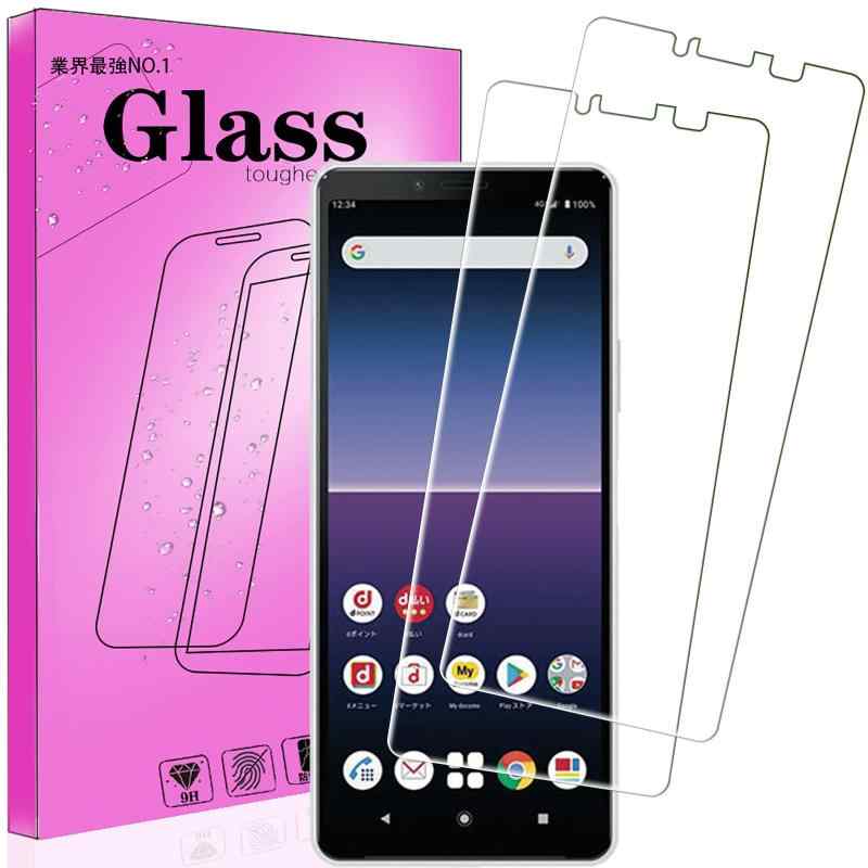 【2枚パック】 FOR Sony Xperia 10 ii SO-41A SOV43 エクスペリア10 マーク2 用のガラス フィルム FOR エクスペリア10 マーク2 用の強化保護ガラス Sony Xperia 10 ii SO-41A...