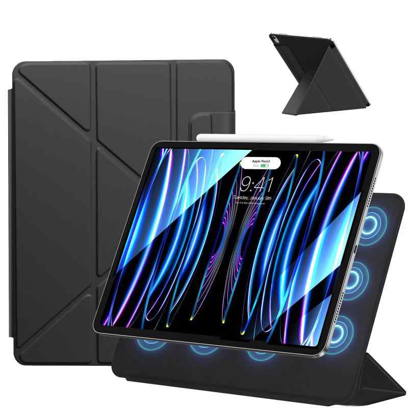 HITACHI - SANDUODD iPad 11世代 ケース (A16、2025) iPad 第10/11世代 (2022/2025)対応 強力マグネット吸着 横置＆縦置 角度調整可能 三角形スタンド 安定感 超スリム 極薄 軽量 耐久性保護カバー オートスリープ/