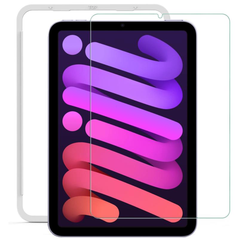Rakuten - iPad mini7 (A17 Pro 2024) 用 フィルム iPad mini 6 適用 アイパッド ミニ 第6世代 (2021) 対応 ガラスフィルム 強化 ガラス 保護 フイルム ガイド枠付き SMPURF STS83A