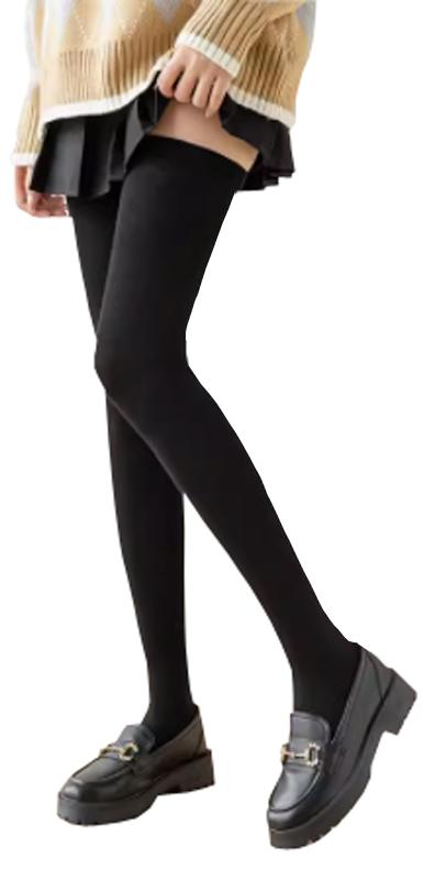 [Erikyson] レディース オーバーニーソックス ストッキング 太もも丈 80cm 綿 柔らか 美脚 通学 ロングソックス 通勤 可愛い 制服用 長さ80cm丈 綿混 色選べる ハイソックス 男性用 女装 男の娘 JK