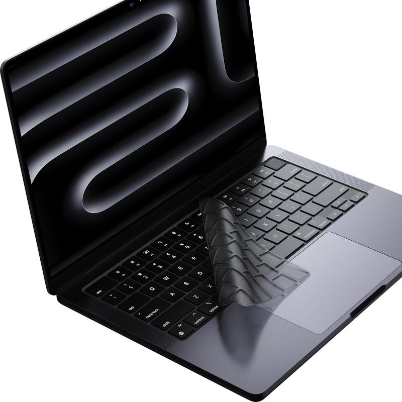 Liquid Crystal Protector - Soonjet 超薄型プレミアムキーボードカバー MacBook Air 15インチ・13.6インチ / MacBook Pro 14インチ・16インチ対応 M1 / M2 / M3 / M4 / M5 搭載モデル 2021〜2025 2026年対応 -