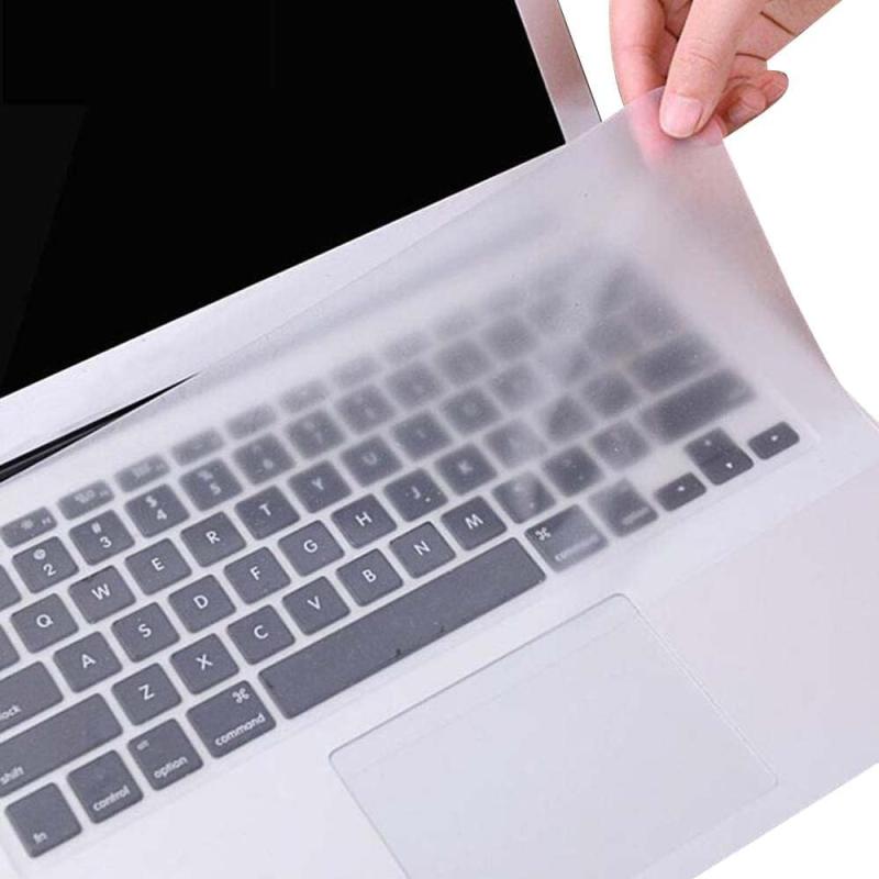 ユニバーサルノート 31cm x 13.2cm シリコンキーボードプロテクター - デスクトップ PC 用、高い透明度、防水・防塵…