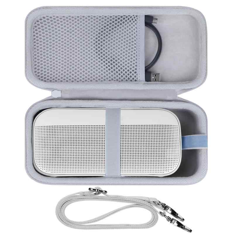 Peyyargo収納ケースと互換性のあるボーズ Bose SoundLink Flex Portable Speaker (第2世代)/ SoundLink Flex Portable Speaker ポータブル ワイヤレス スピーカー【ホワイトスモーク