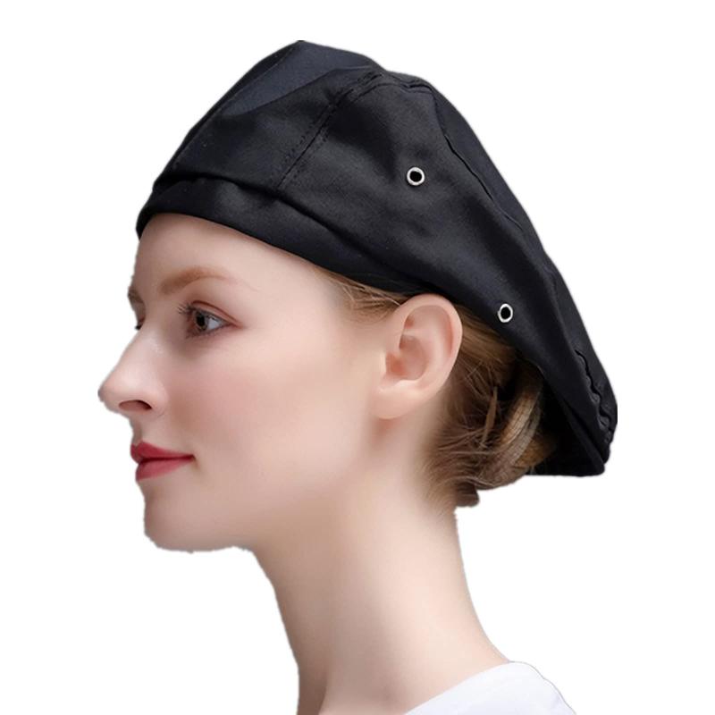 コック帽 ベレー帽 帽子 シェフハット ワークキャップ 料理キャップ 綿 無地 吸汗 通気性 快適 肌に優しい スタッフ 厨房 ホテル レストラン 洋食屋 カフェ 台所 家庭用 メンズ レディース