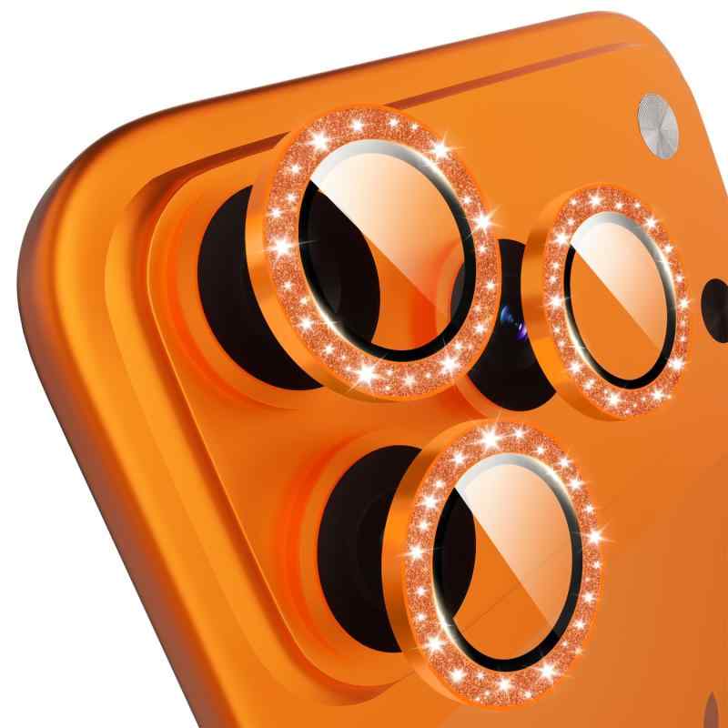Rakuten - CANLER for iPhone 17 Pro/17 Pro Max カメラフイルム アイフォン17プロマックス レンズカバー 強化ガラス レンズ保護フィルム いphone17 Pro /17 Pro Max用 アルミ合金フレーム付き 耐衝撃 傷防止